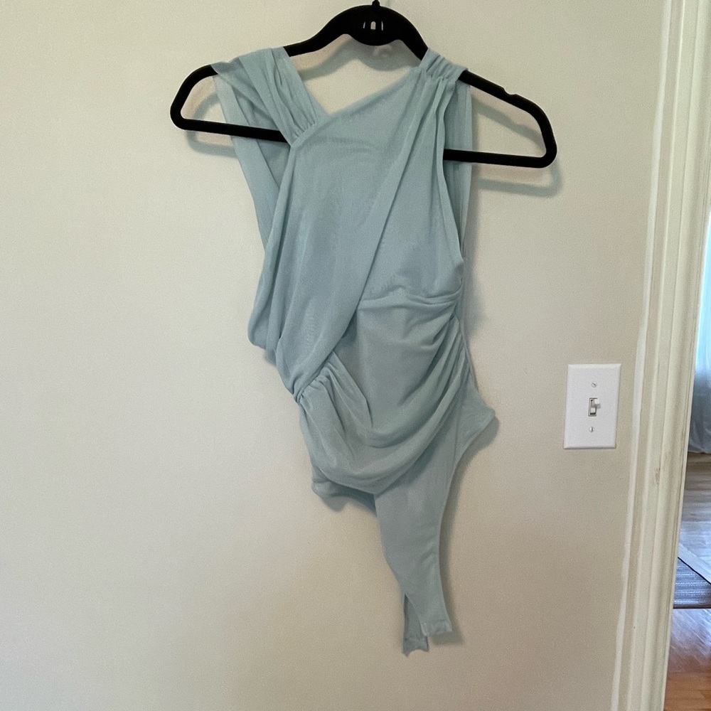 BABY BLUE BODYSUIT